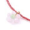 Glass Seed Beads Pendant Necklaces NJEW-JN03338-03-2