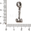 Viking 316 Surgical Stainless Steel European Dangle Charms SA-CBA7555-09AS-3