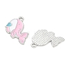 Alloy Enamel Pendants AL-CBA292F-01B-P-2