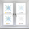 Waterproof PVC Colored Laser Stained Window Film Static Stickers DIY-WH0314-102-4