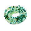 Electroplate Glass Beads Strands EGLA-P048-A05-2