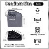 4Pcs Plastic Leg Pad for Fridge Washing Machine AJEW-WH0485-79-2