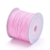 Nylon Braided Cord for Woven Jewelry Making Macrame Craft NWIR-D055-0.6mm-06-2