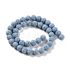 Synthetic Lava Rock Dyed Beads Strands G-H311-08C-06-3