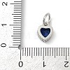 Brass Micro Pave Cubic Zirconia Pendants KK-H204-01P-01-3