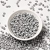 6/0 Opaque Colours Seep Glass Seed Beads X-SEED-F003-04A-12-2