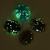 Luminous Handmade Gold Sand Lampwork Beads FOIL-T006-04-2