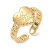 304 Stainless Steel Cuff Open Rings for Women RJEW-L341-05A-G-4