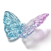 Two Tone Transparent Acrylic Beads X-OACR-E041-06C-2