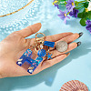 Star Resin & Shell Keychains KEYC-TAC00087-01H-5