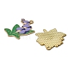 Alloy Enamel Pendants FIND-I064-06G-02-2