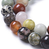 Natural Mixed Gemstone Beads Strands G-F668-08-10mm-3