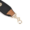 Imitation PU Leather Wide Bag Handles DIY-XCP0003-93-3