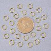 Brass Open Jump Rings KK-PH0006-8mm-G-3