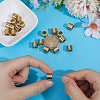 20Pcs 304 Stainless Steel European Beads STAS-BBC0009-81G-3