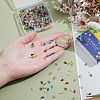 400Pcs 2 Bags Electroplate Glass Beads GLAA-SC0003-36B-3