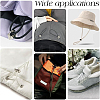 48Pcs 4 Colors Alloy Cord Locks FIND-PH0062-18-5