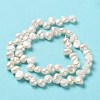 Natural Keshi Pearl Beads Strands PEAR-J007-49-3