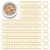100Pcs Alloy Linking Rings FIND-HS0002-67G-1