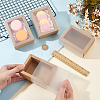 Foldable Paper Drawer Boxes with Clear Plastic Cover CON-WH0095-68B-05-3