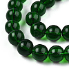 Transparent Glass Beads Strands GLAA-T032-T8mm-22-3