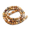 Natural Crazy Agate Beads Strands G-F797-A22-01-3