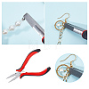 1Pc Carbon Steel Jewelry Pliers for Jewelry Making Supplies AJEW-SC0001-42-5