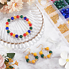 DIY Glass Beaded Bracelets & Earrings Jewelry Making Kit DIY-SP0001-20C-4