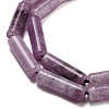Natural Lilac Jade Beads Strands G-G006-A01-01-4