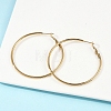 201 Stainless Steel Hoop Earrings LS-EJEW-F188-24G-C-4