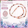 1 Strand Natural Ferruginous Quartz Beads Strands G-DR0001-03-2
