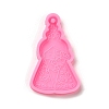 Mother's Day Mother Hug Baby Silicone Statue Pendant Molds AJEW-M221-03A-2