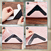 AHADEMAKER 10Pcs Double Sided Self Adhesive Hook and Loop Tapes FIND-GA0005-63-3