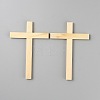 Wood Cabochons WOOD-WH0029-151B-01-1
