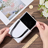 PU Leather Jewelry Set Drawer Boxes with Sponge Inside and Texture Paper Jewelry Tote Bags ABAG-CL0001-66A-3