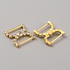 Brass Rhinestone Shoe Decoration FIND-WH0110-387G-1