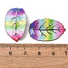Rainbow Color Printed Iron Pendants RN-CBA3547-02D-3