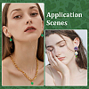 120Pcs 4Colors Alloy Enamel Pendants ENAM-ME0001-68-5