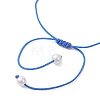 Glass Seed Bead & Resin Braided Beaded Bracelets BJEW-MZ00307-01-5