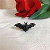 Halloween Bat Alloy Adjustable Ring for Women HAWE-PW0001-238-1