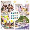 32Pcs 4 Styles House Shaped Cardboard Paper Foldable Gift Boxes CON-NB0002-23-6