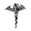 Retro 304 Stainless Steel Big Pendants STAS-I205-35AS-1
