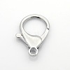 Zinc Alloy Large Lobster Claw Clasps PALLOY-O040-01-1