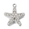 UV Plating Alloy Crystal Rhinestone Pendants RB-CBAD37D-32P-1