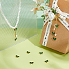 12Pcs Brass Glass Charms KK-PH0013-43B-4
