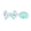 Transparent & Opaque Acrylic Beads TACR-T028-26E-3