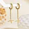 201 Stainless Steel Hoop Earrings WU7898-5-1