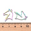 Ion Plating(IP) 201 Stainless Steel Pendants STAS-T063-167M-3