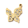 304 Stainless Steel Pendants STAS-K297-07G-1