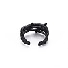 Men's Alloy Cuff Finger Rings RJEW-N029-055-2